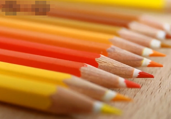 colored pencils