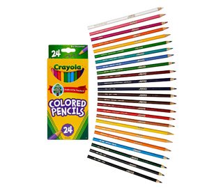 Crayola Colored Pencils, Coloring Supplies, 24 Count