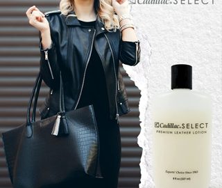 Cadillac Select Leather Lotion Cleaner and Conditioner- for Handbags, Sofas, Jackets, Furniture, Purses, and More