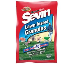 Sevin Lawn Insect Granules, 20 Pounds