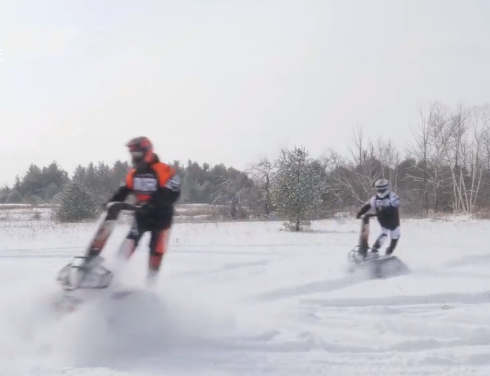 snow scooters