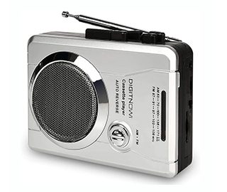 portable cassette player